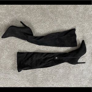 BP Knee high suede boots